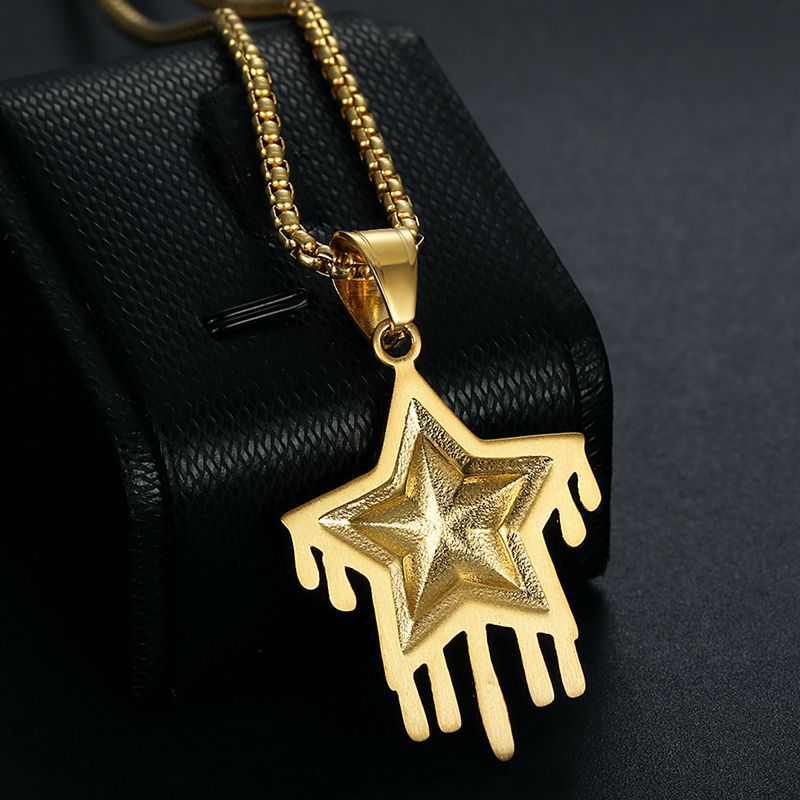 Zircon Necklace – Hip-Hop Dainty Water Drop Pendant