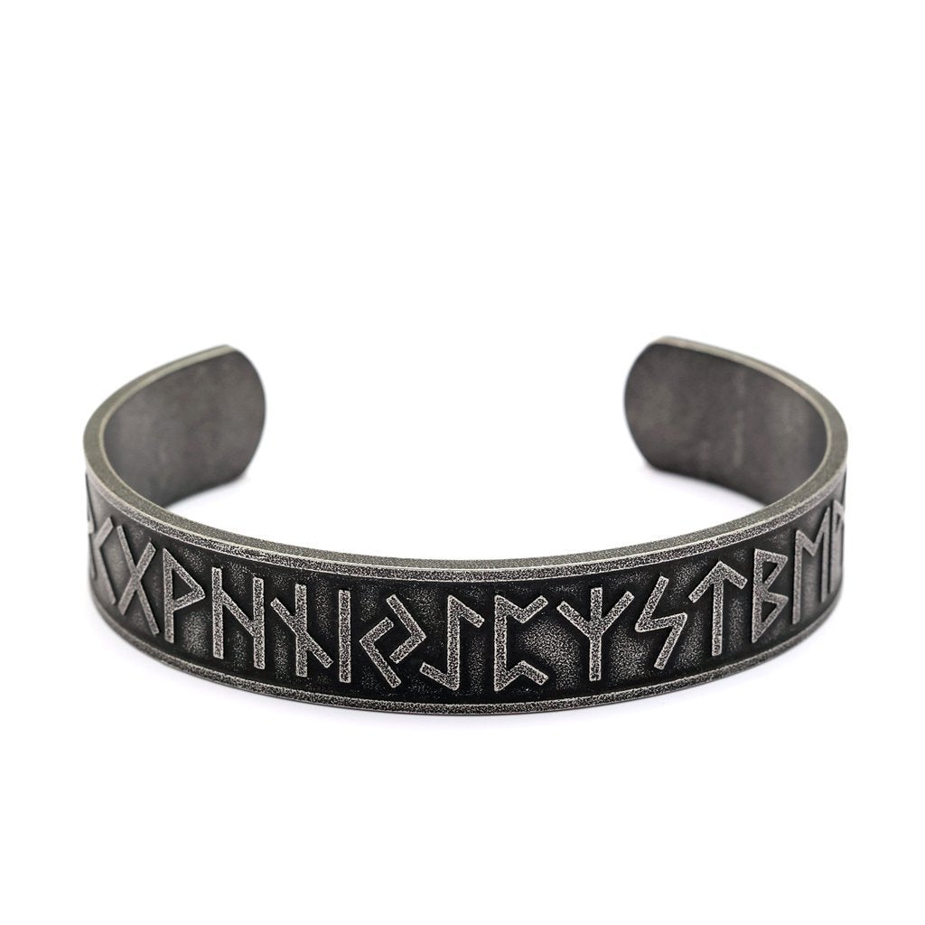 Planderful Viking Stainless Steel Bracelet For Men Vintage Totem CBracelet Durable Iconic Gift