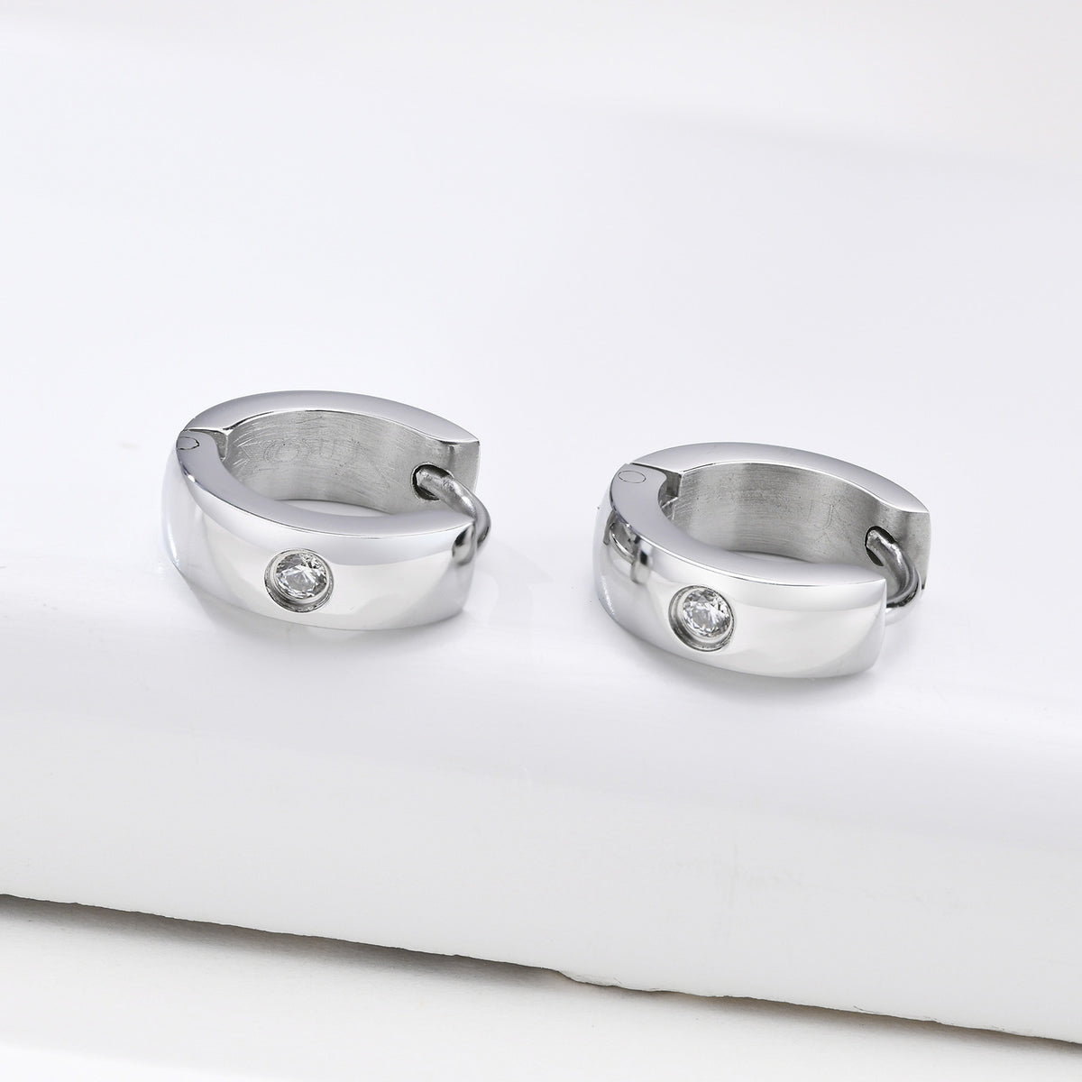 Silver-Tone Single Earring