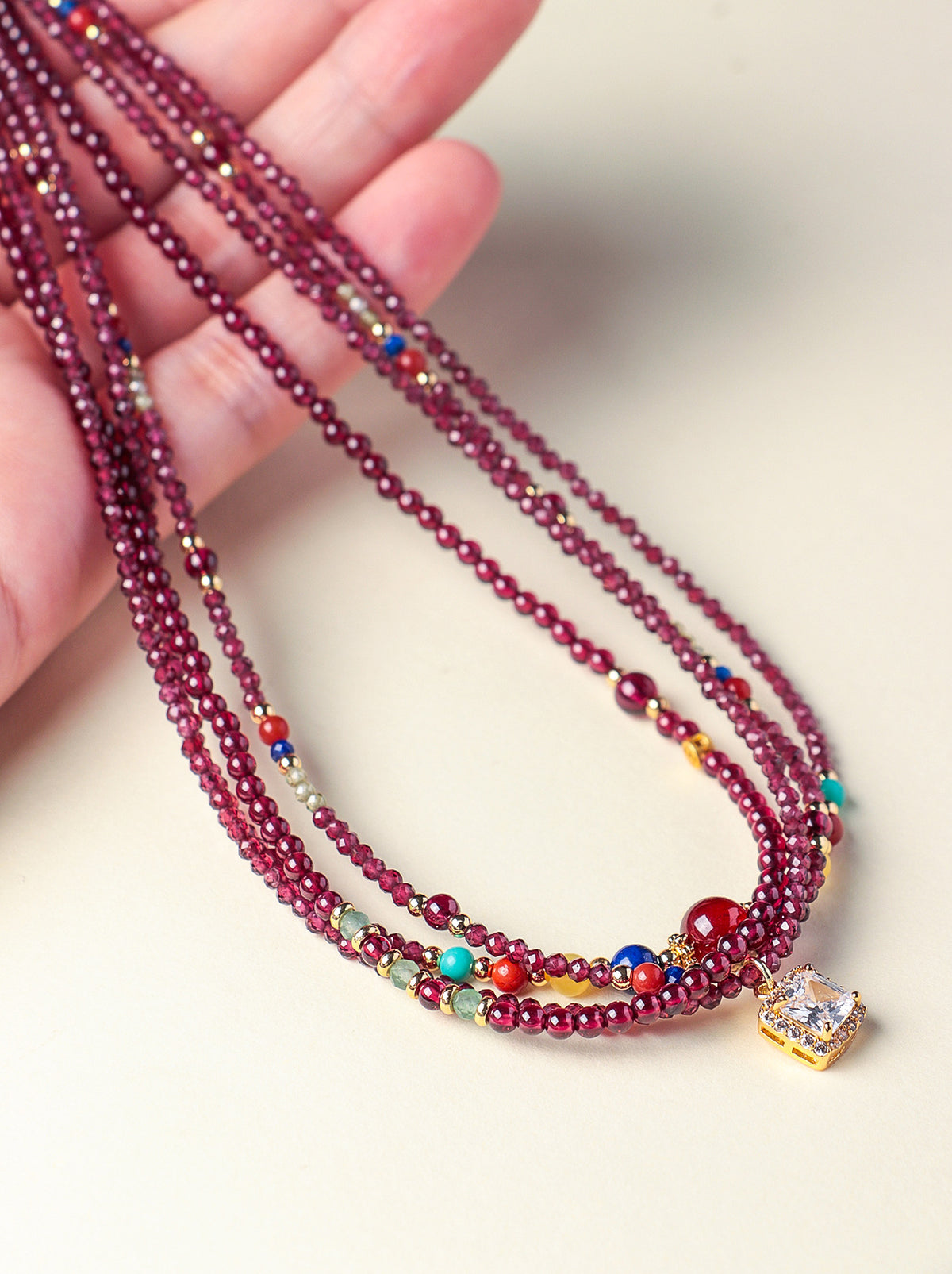 Lapis Lazuli Faceted Necklace