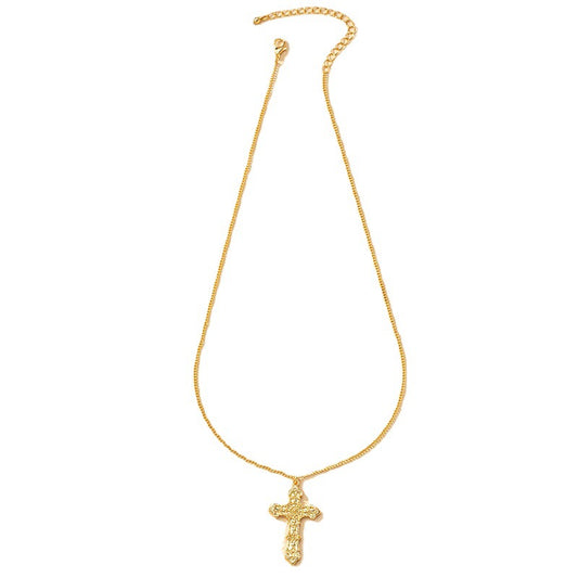 European American Fashion Cross Pendant Necklace - Vienna Verve Collection