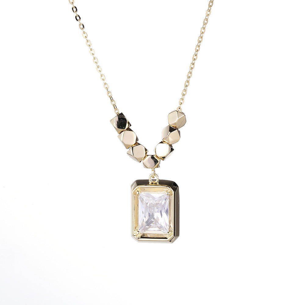 Japan And Korea High-End Silver Necklace 925 Sterling Silver