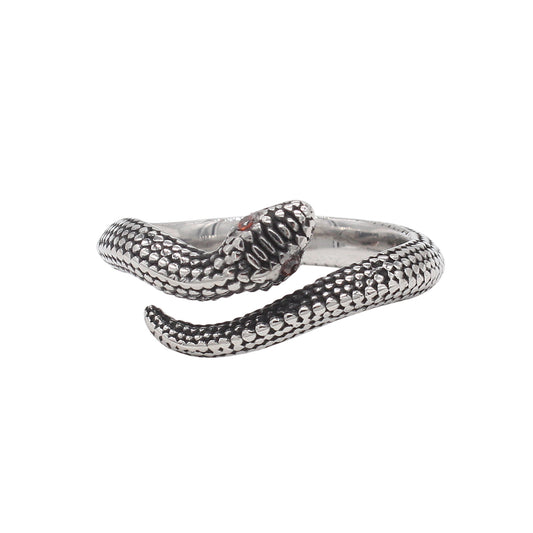 Planderful Jewelry Snake Ring Titanium Steel