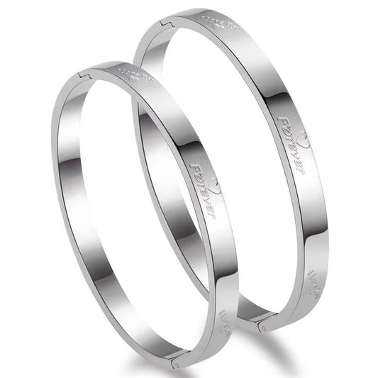 Planderful Jewelry Gold Bracelet Forever For Women