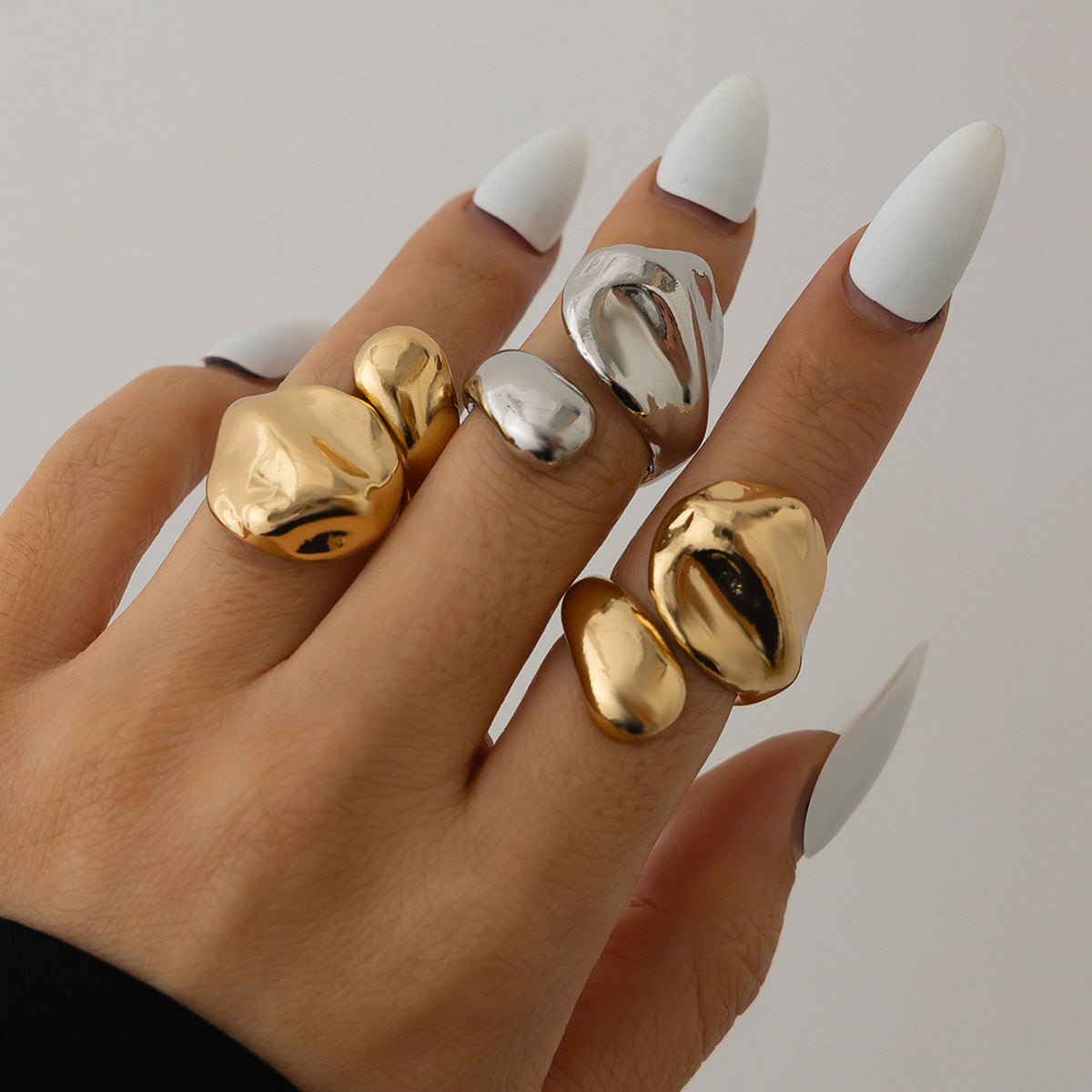 Planderful Vienna Verve Ring – Exaggerated Liquid Water Droplet Design