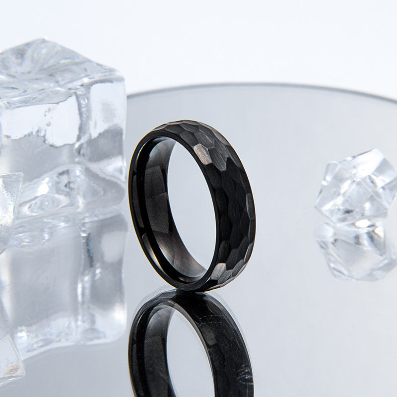 Stylish Stainless Steel Ring with Classic Design for Men and Women