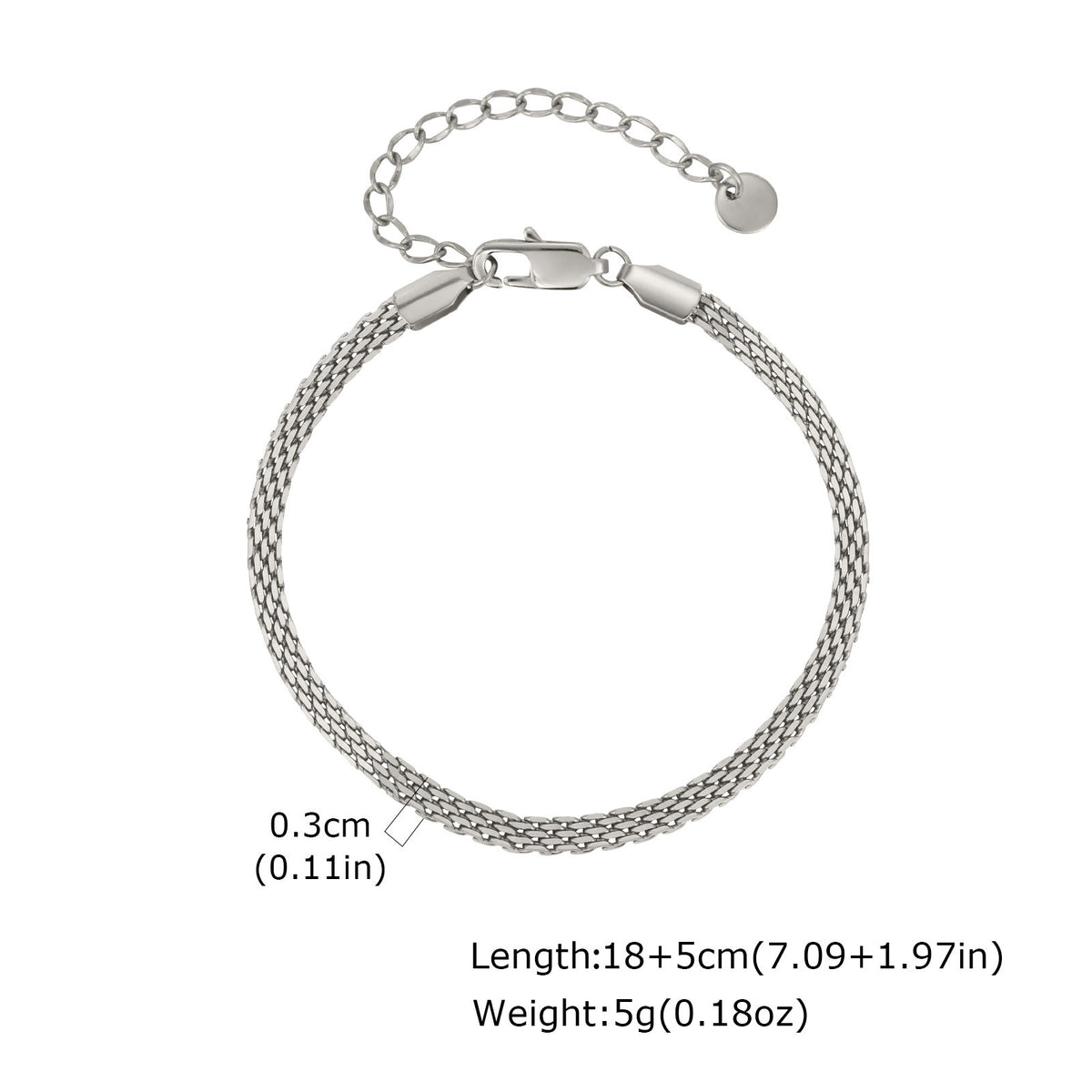 Mesh Strap Same For Stainless Steel Bracelet