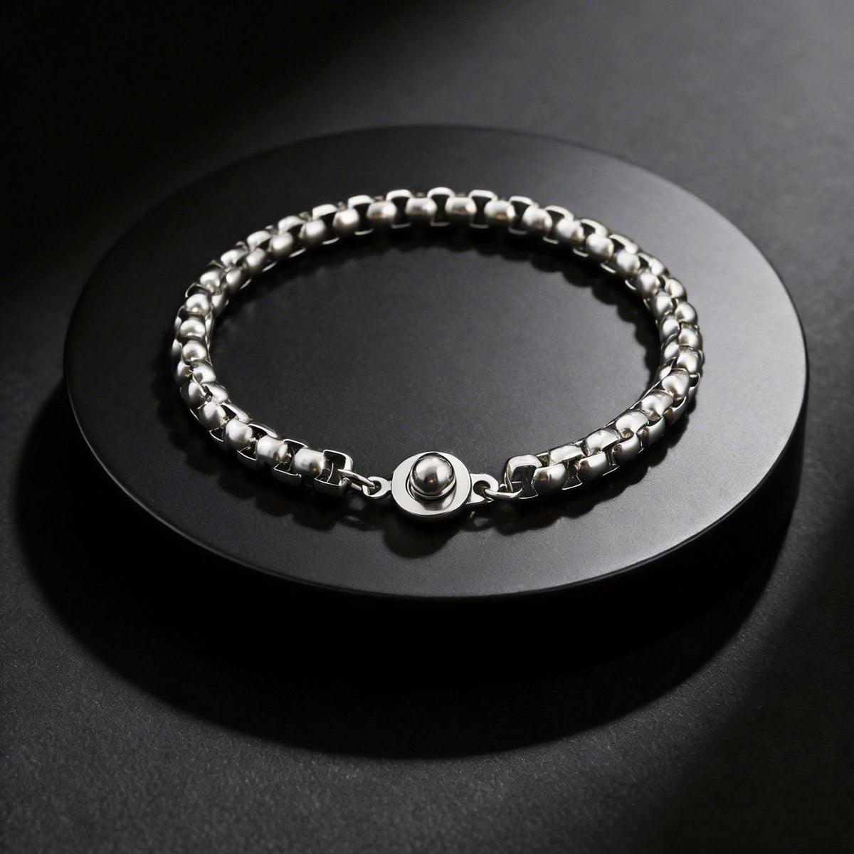 Pearl Stainless Steel Bracelet for Men