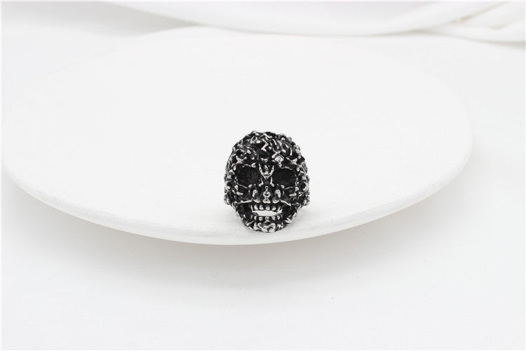 Titanium Steel Skull Ring