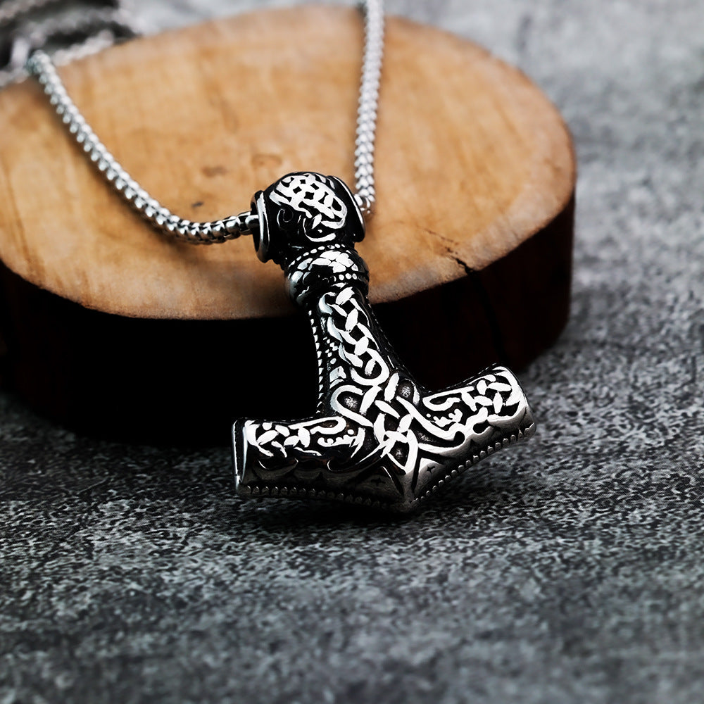 European And American Style Viking Thor Hammer Necklace