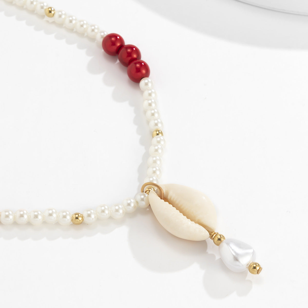 Beaded Shell Fringe Necklace Ethnic Boho Jewelry Statement Piece For Women By Planderful Vienna Verve