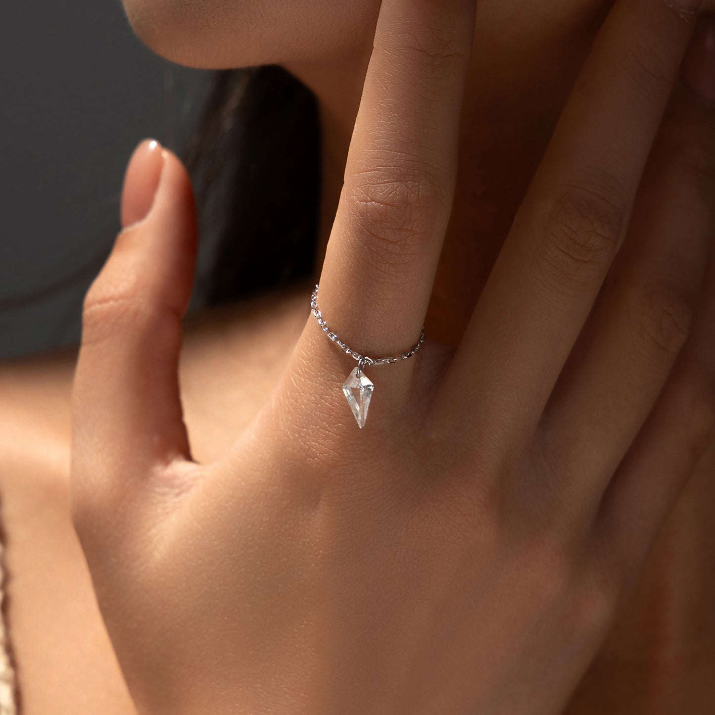 Planderful Everyday Genie Ring – Unique Adjustable Design with Zircon Accent