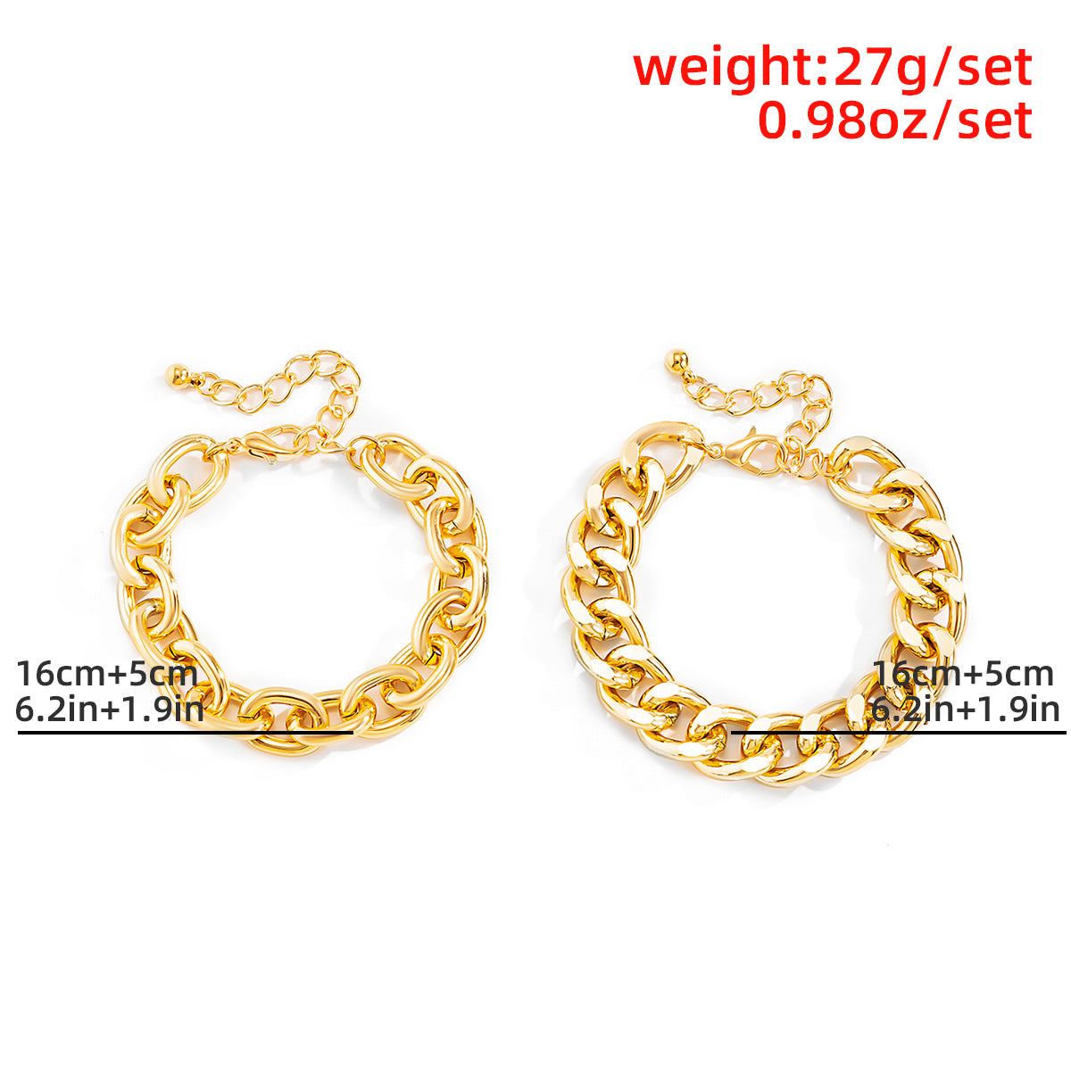 Planderful Vienna Verve Heavy Punk Metal Chain Bracelet For Women Exaggerated Hollow Retro Statement Jewelry
