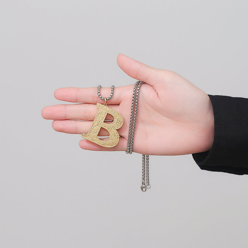 Steel Necklace – Minimalist Everyday Accessory