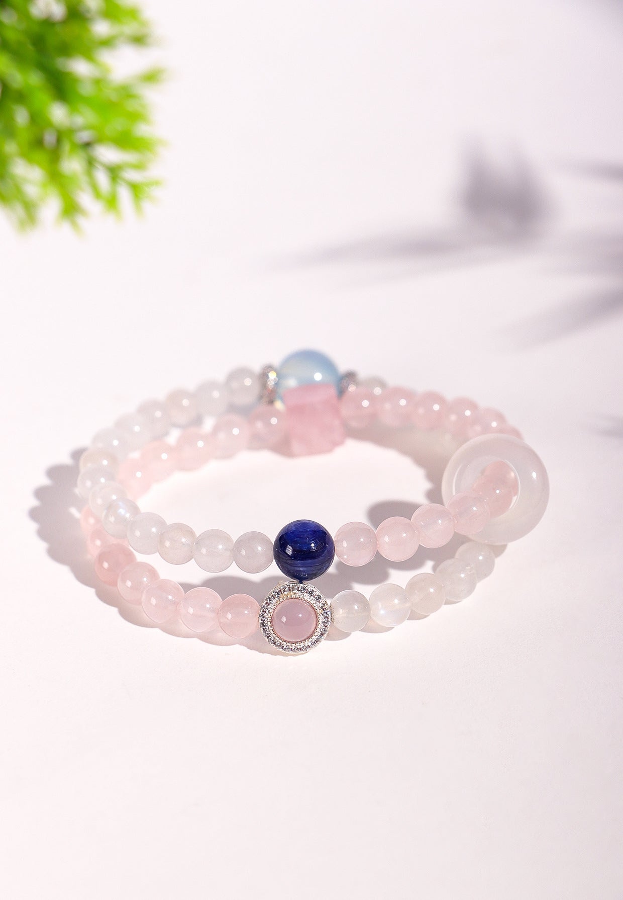 Planderful Fortune's Favor Bracelet – Stunning Pink Crystal Design