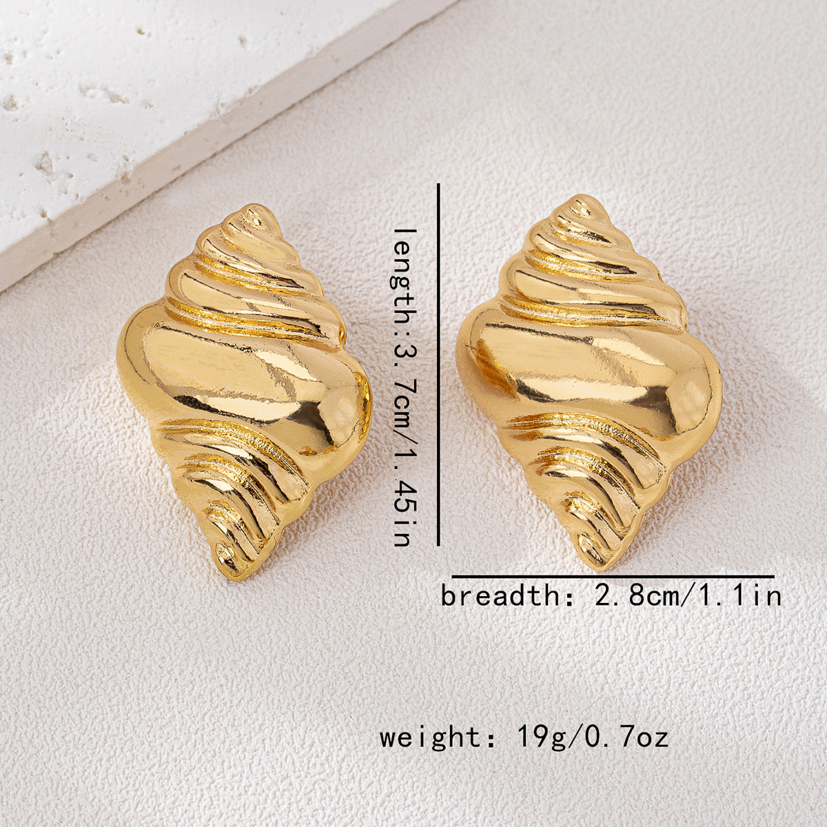 Planderful Vienna Verve Earrings – Exaggerated Ocean Series Design