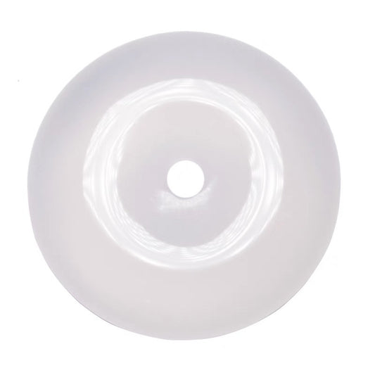 White Chalcedony Peace Buckle Pendant