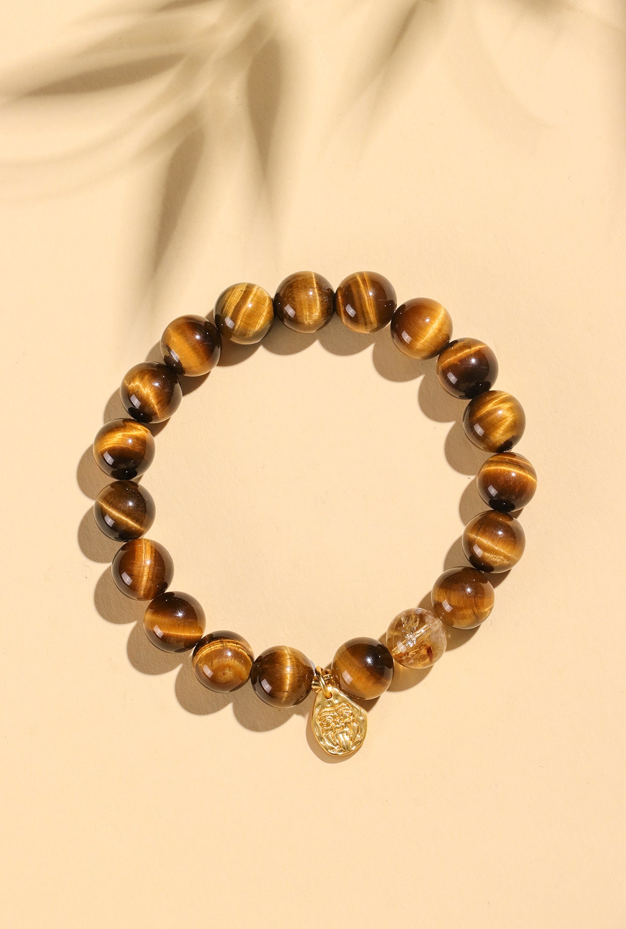 Planderful Fortune's Favor Couple Bracelet – High-End Tiger's Eye Stone Design