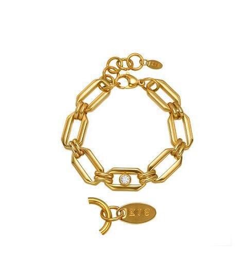 Geometric Stainless Steel Bracelet