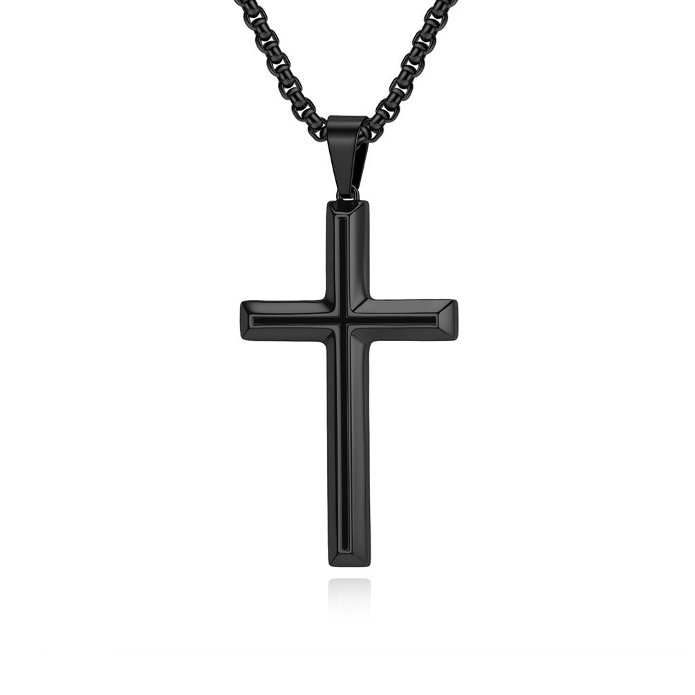 Stainless Steel Cross Necklace