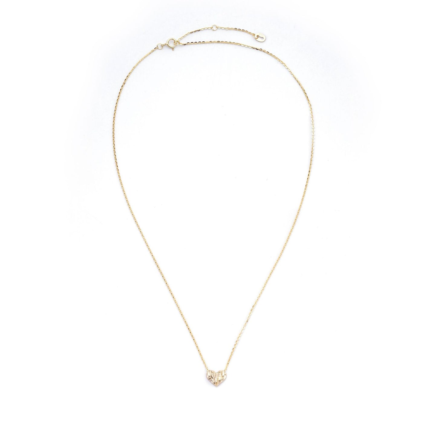 S925 Sterling Silver Necklace Women's Heart-Shaped Love Pendant