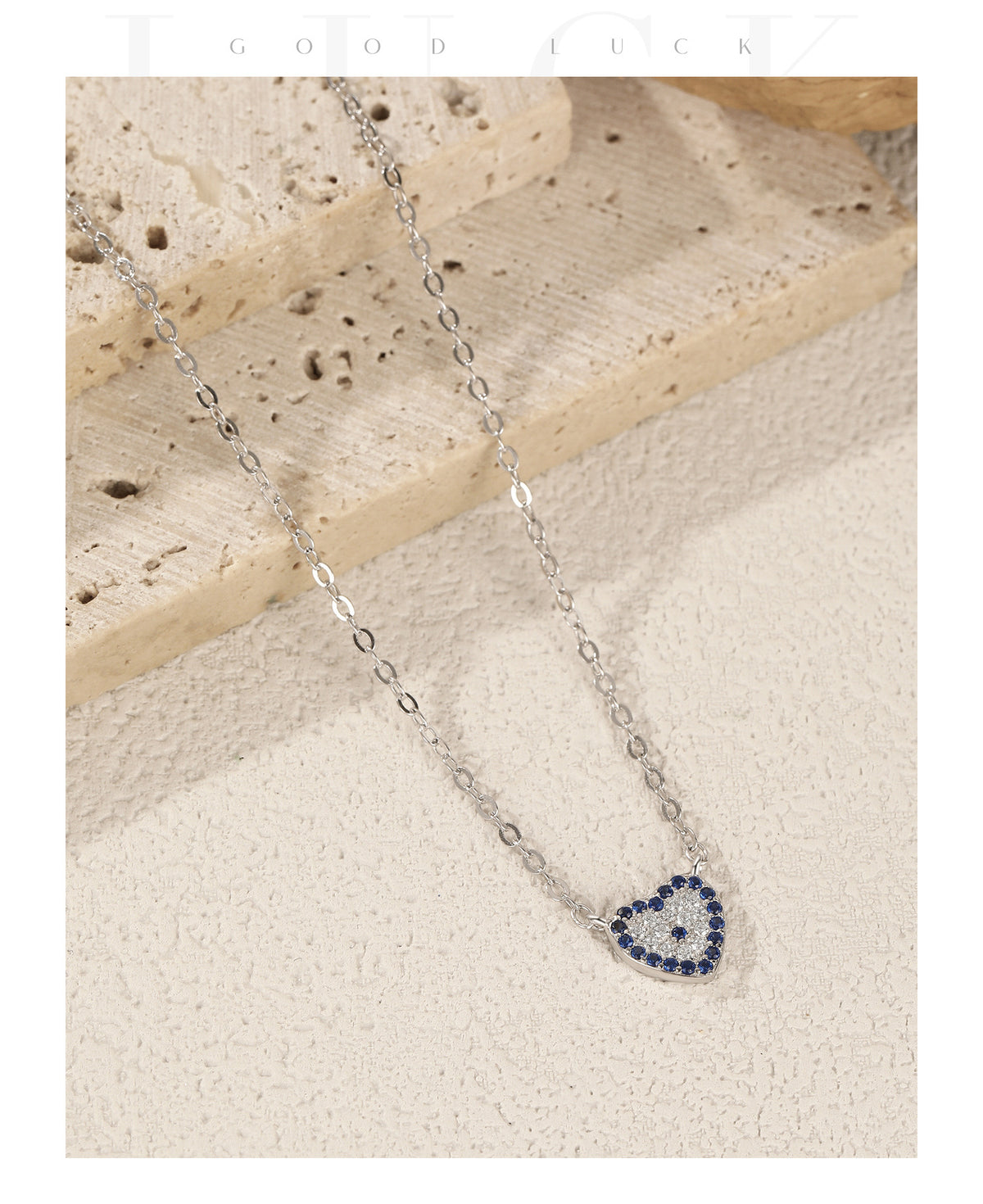 925 Sterling Silver Geometric Necklace