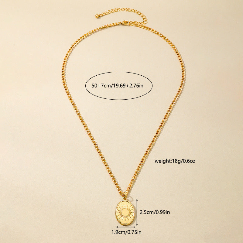 Planderful Vienna Verve Necklace – Personalized Retro Hip Hop Punk Style