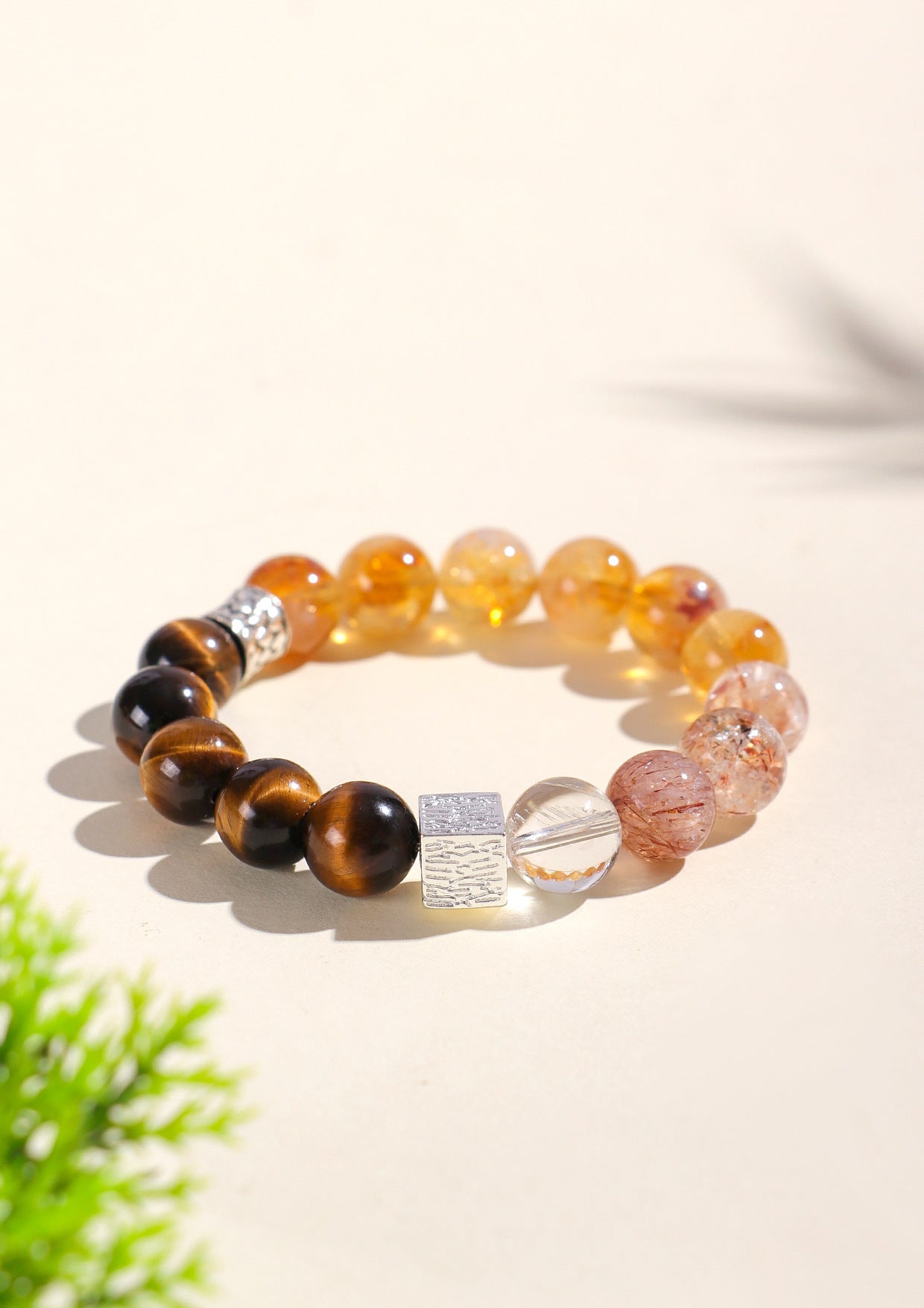 Planderful Fortune's Favor Bracelet – Elegant Crystal Beaded Design