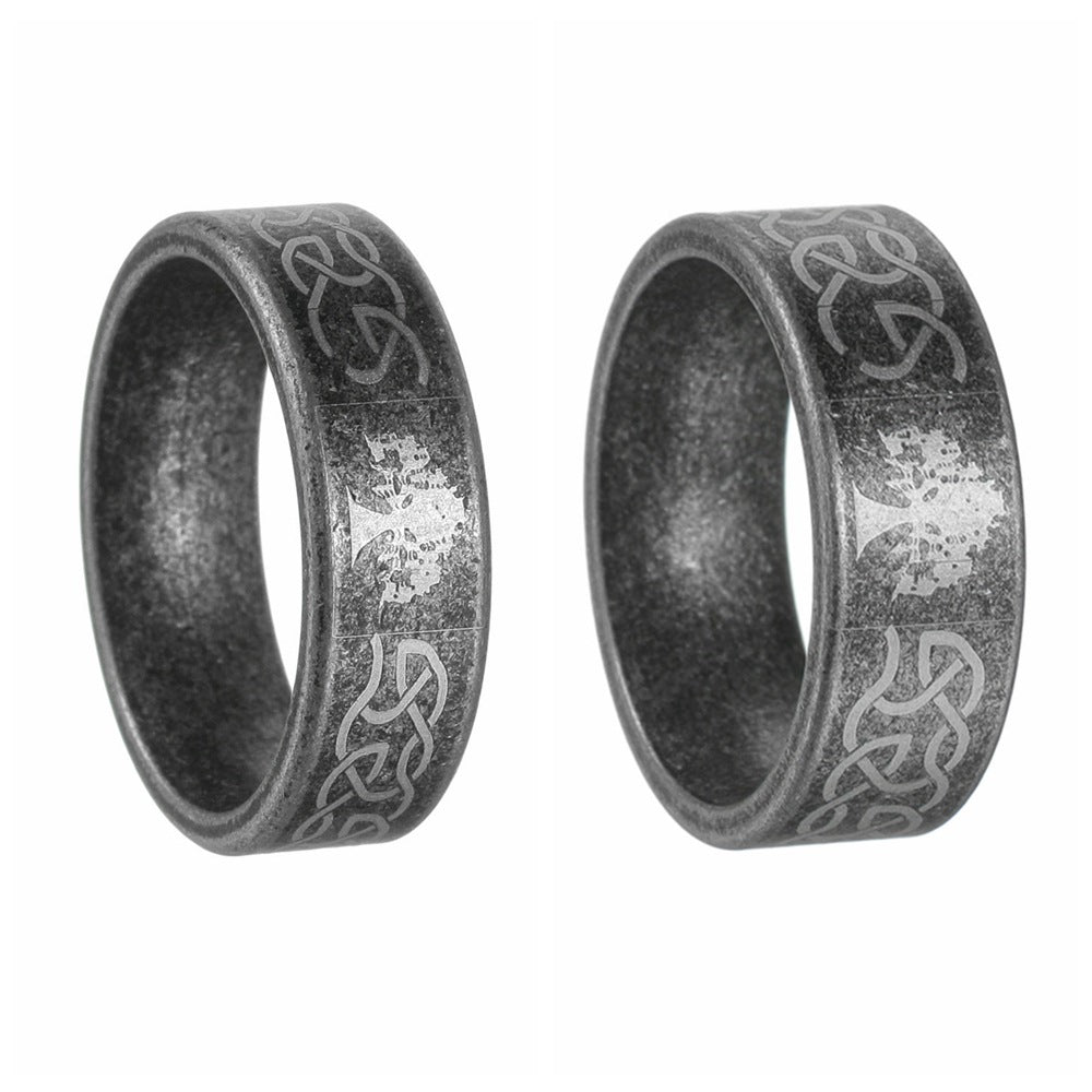 Tree Of Life Viking Ring Planderful Stainless Steel Unisex Jewelry For Protection Symbol