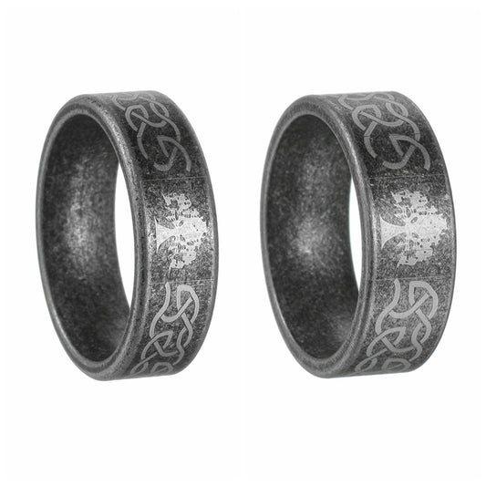 Tree Of Life Viking Ring Planderful Stainless Steel Unisex Jewelry For Protection Symbol