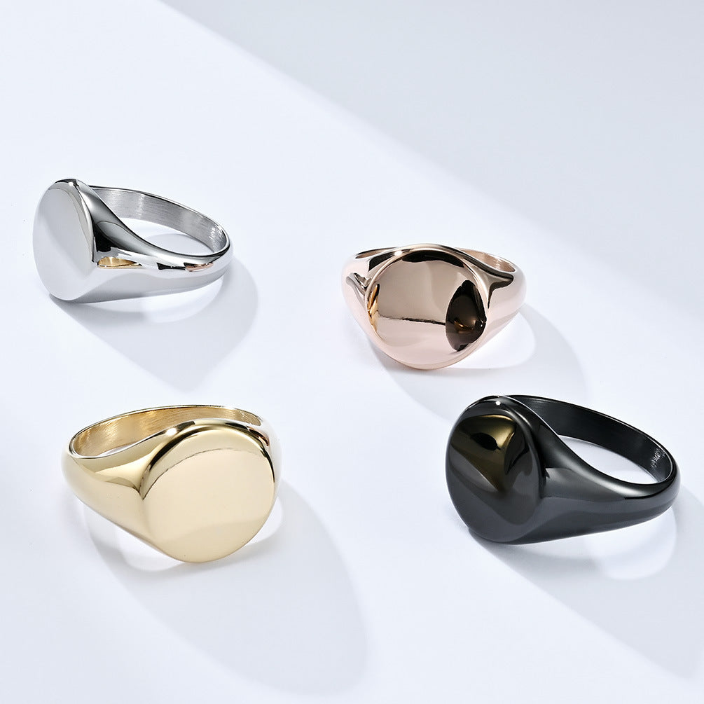 Steel Ring - Luxury Everyday Wear