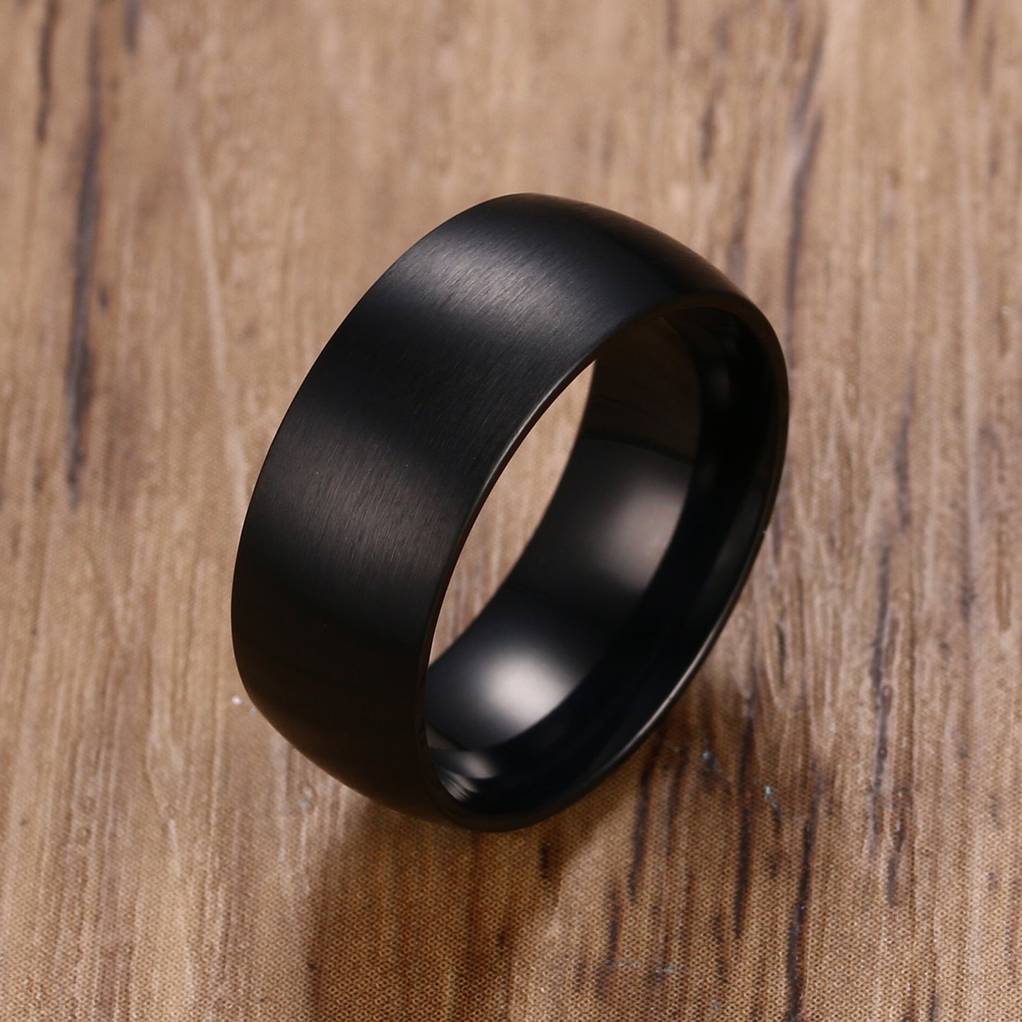 Cross-Border Jewelry Matte Brushed Men's Rings Wholesale
