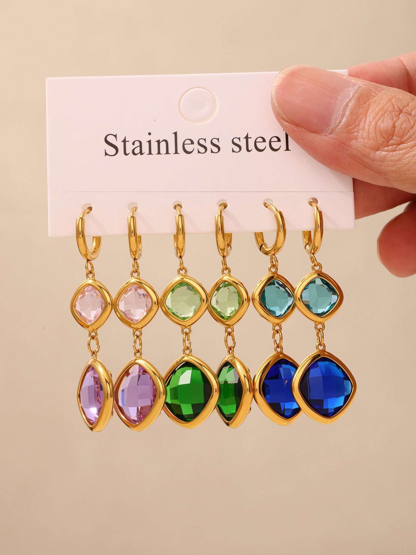 Planderful Czech Glass Earrings For Women Luxury Jewelry
