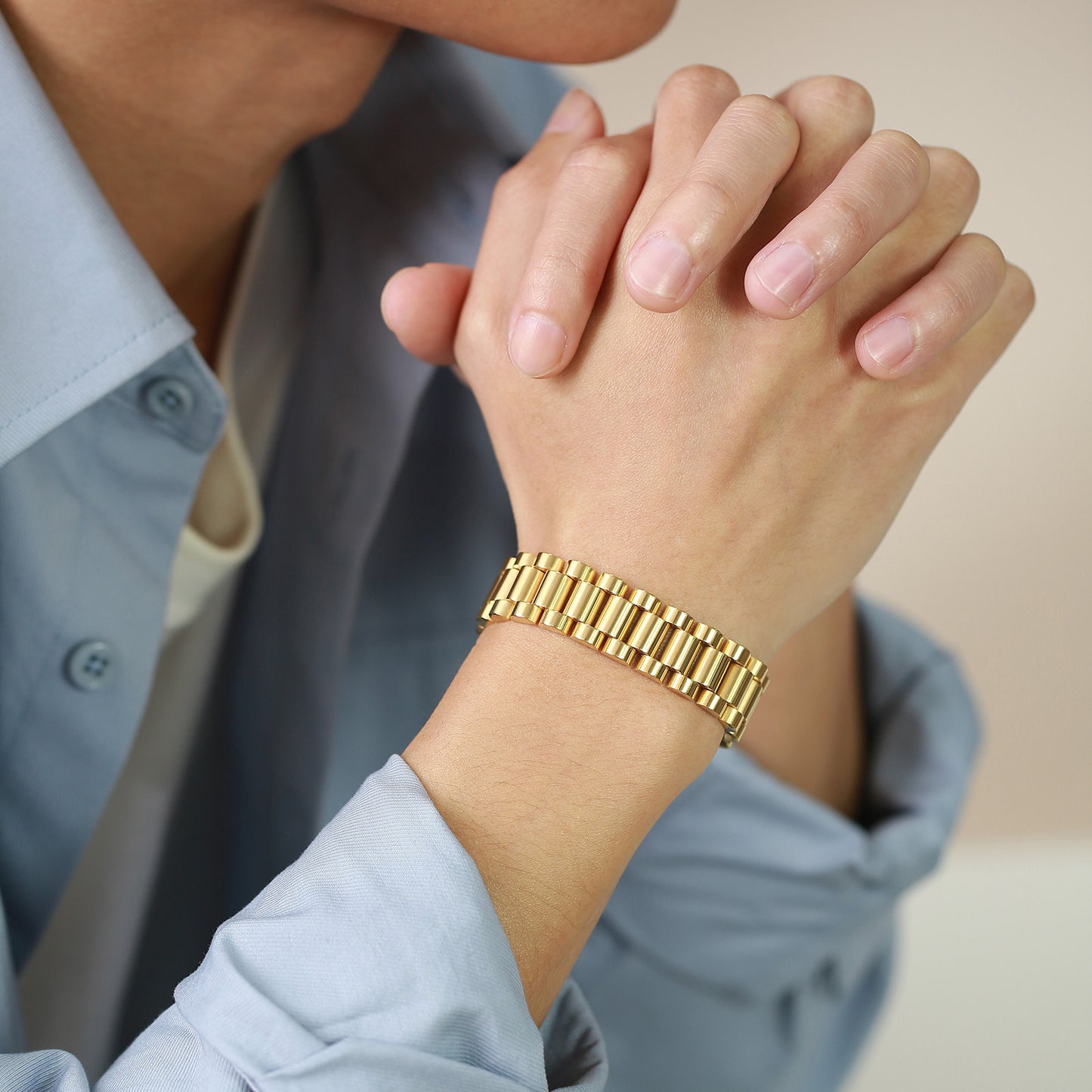 Bracelets Cross-border Accessories Titanium Steel Bracelet Men's Bracelet European and American