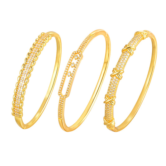 Zircon Copper Bracelet