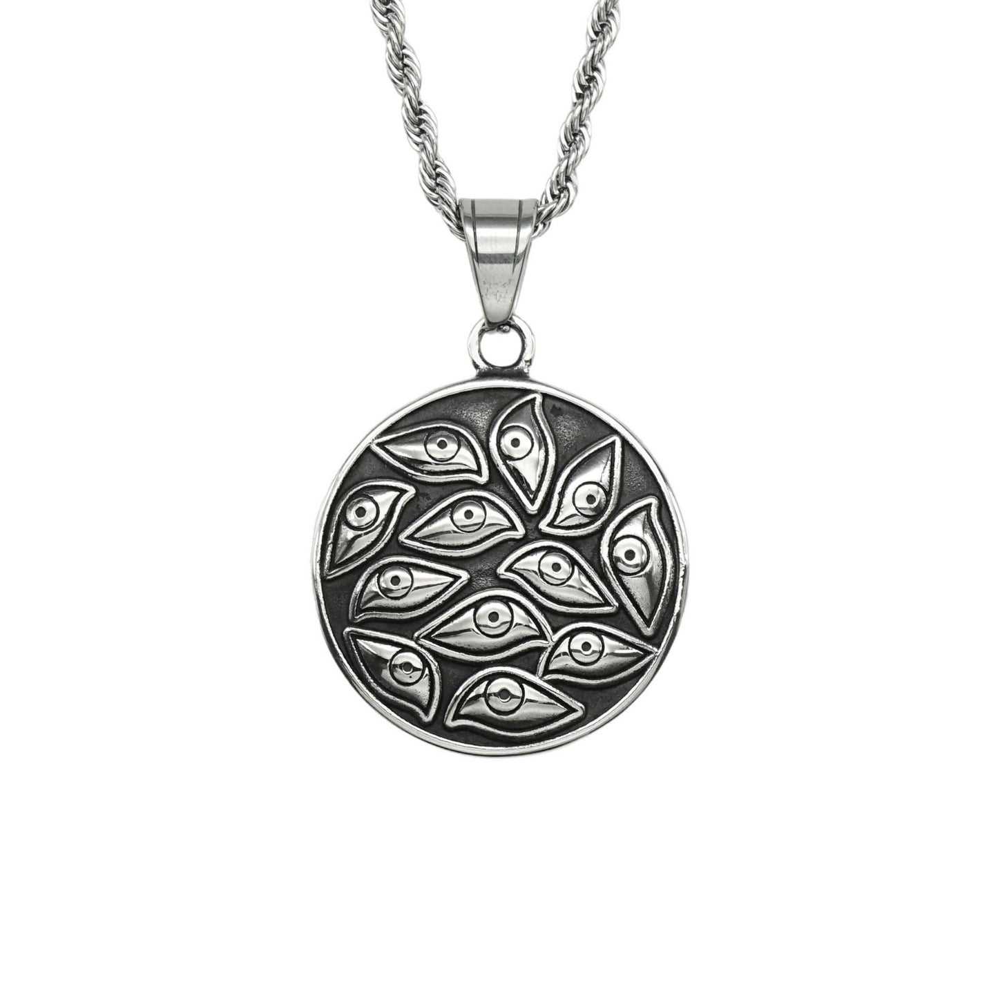 Steel Necklace – Vintage Men's Pendant