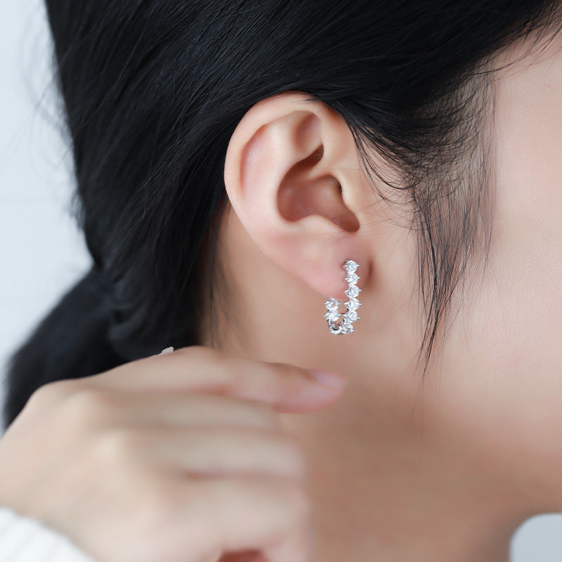 Classic Premium 925 Sterling Silver Women's Earrings
