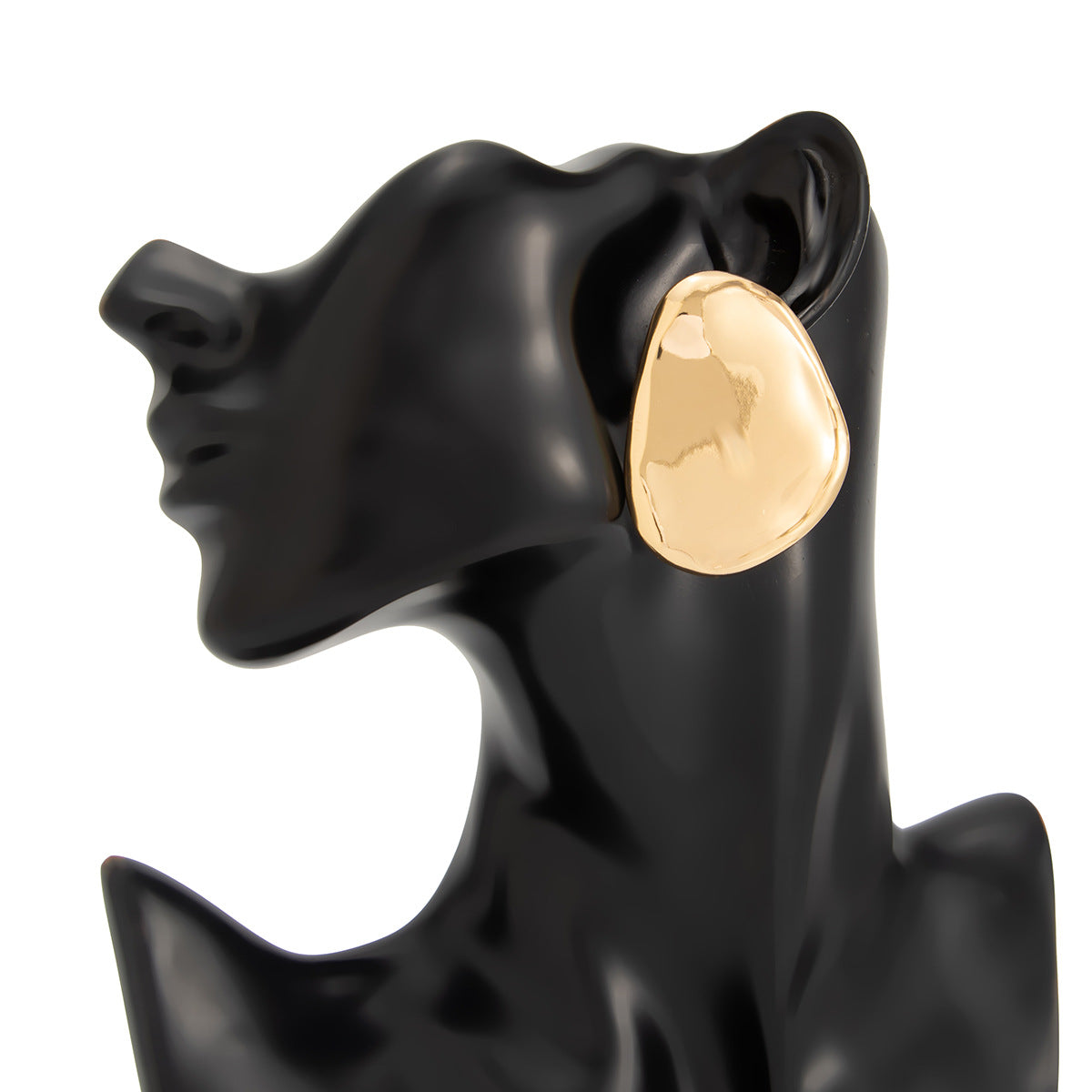 Planderful Geometric Stud Earrings For Women With Irregular Mirror Design Bold Statement Jewelry Vienna Verve
