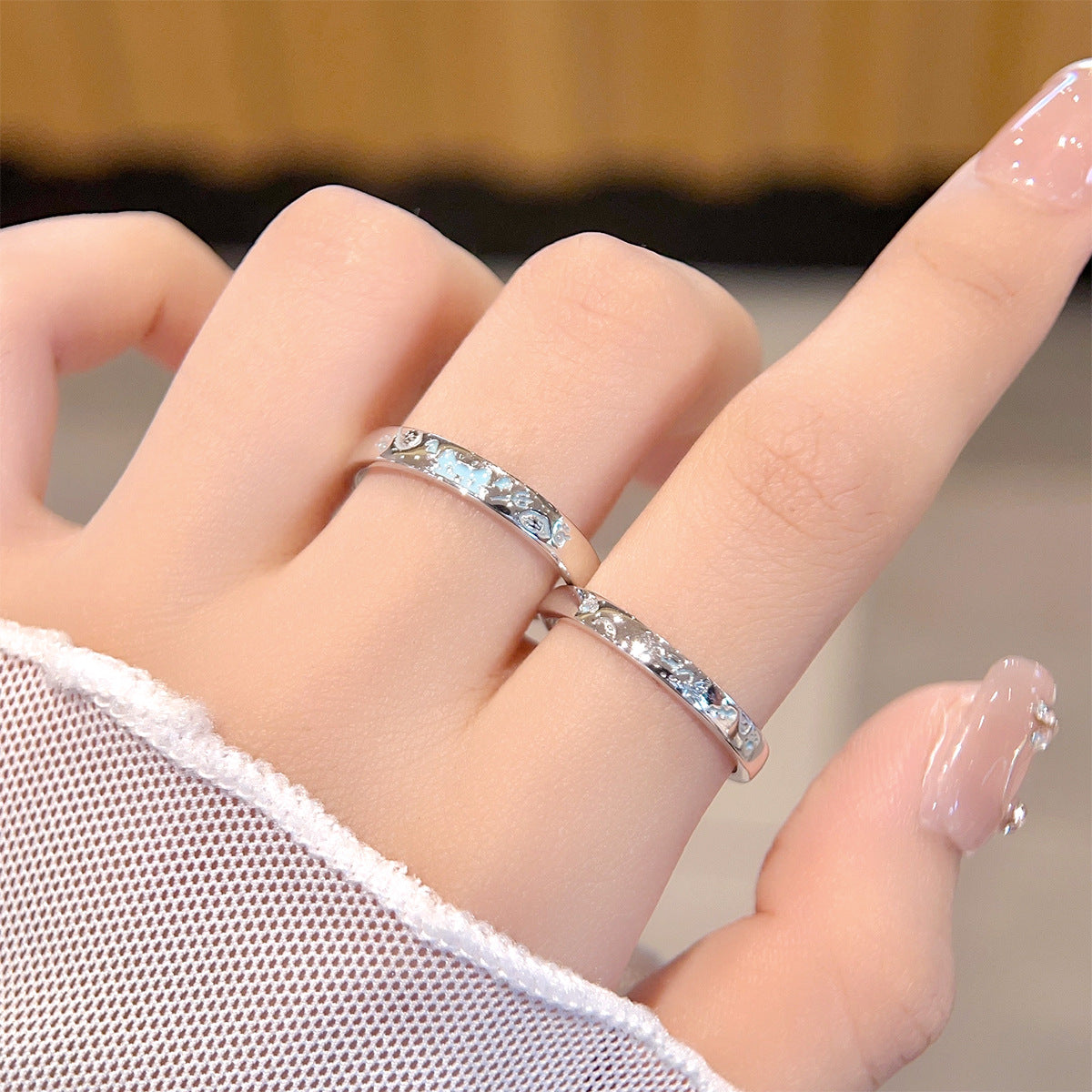 Angel Cat S925 Sterling Silver Ring