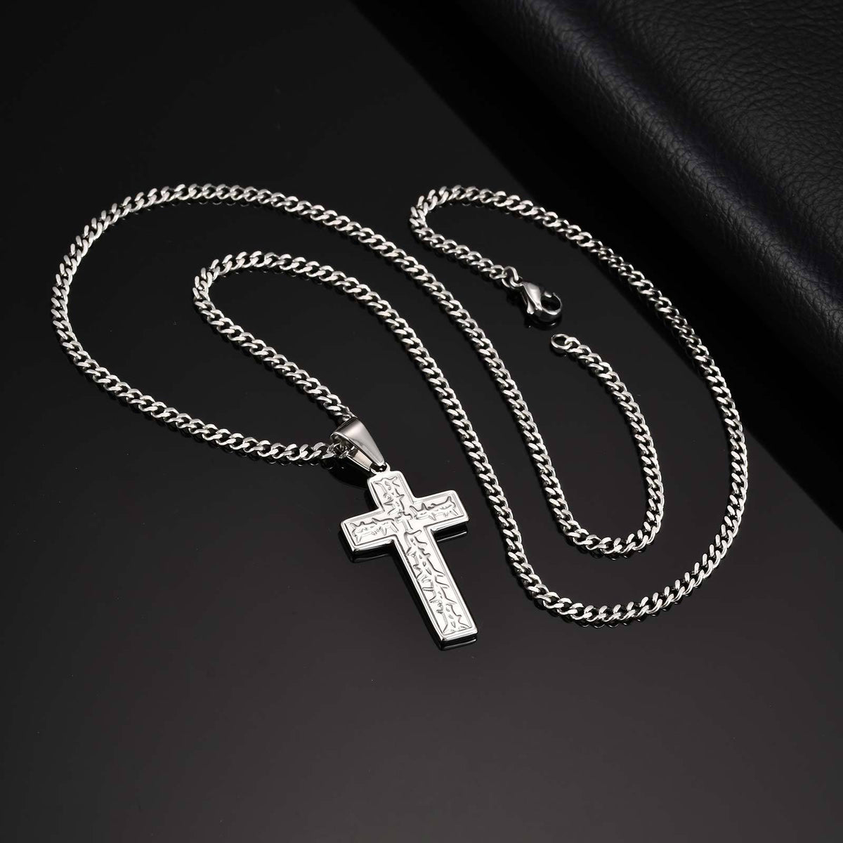 Cross Stainless Steel Pendant for Men