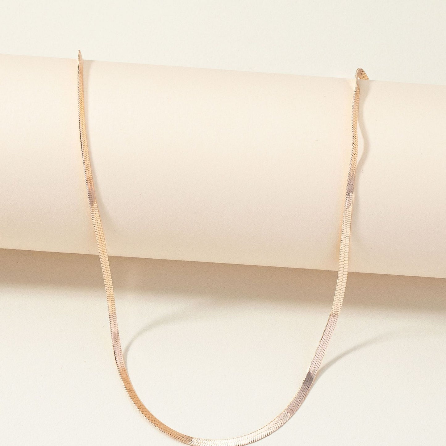 Snake Chain Necklace with Chic European and American Design by Planderful - Vienna Verve Collection