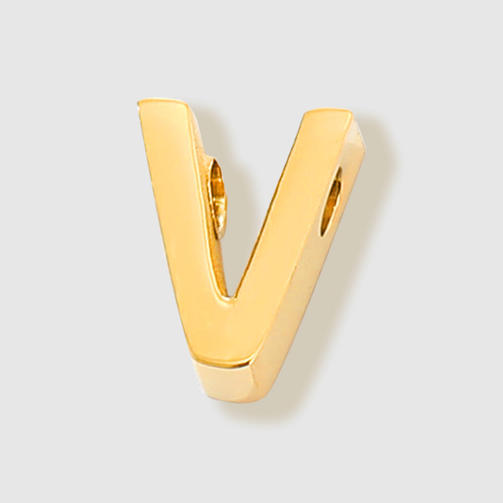 Planderful Jewelry Alphabet Letter Pendant Necklace Stainless Steel Customizable 26 Letters Gift