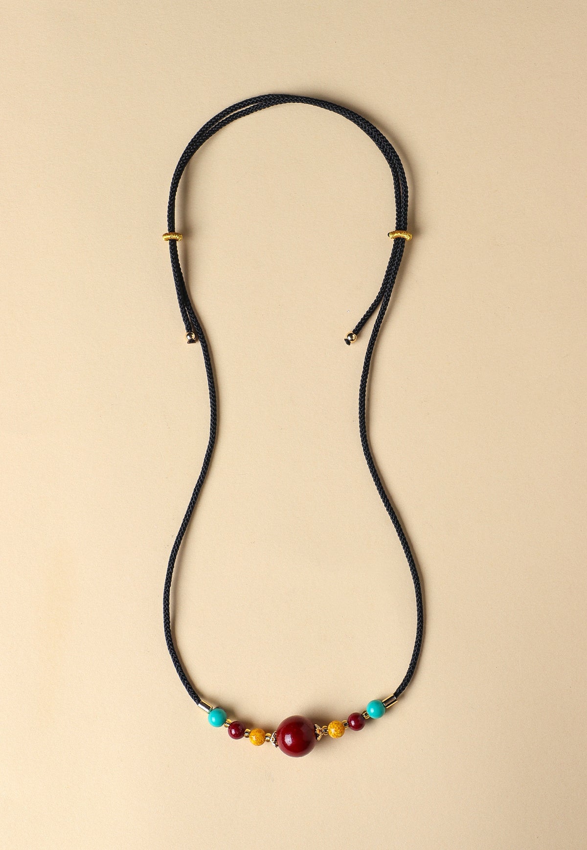 Cinnabar Zodiac Pendant Necklace