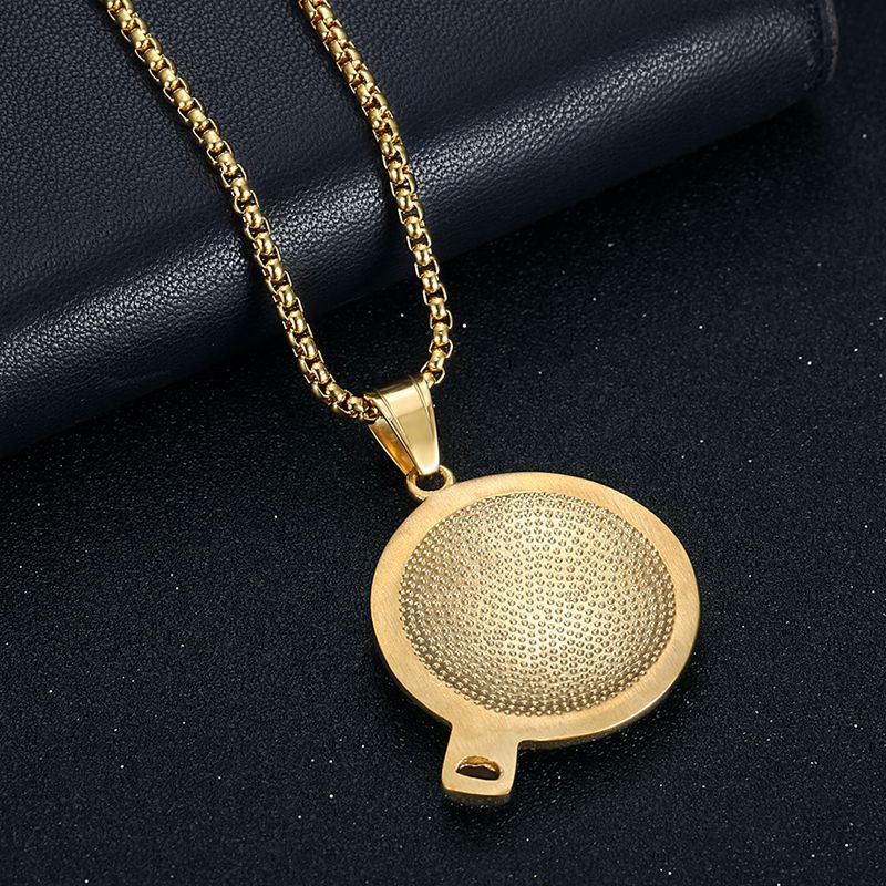 Rhinestone Necklace – Statement Hip Hop Pendant