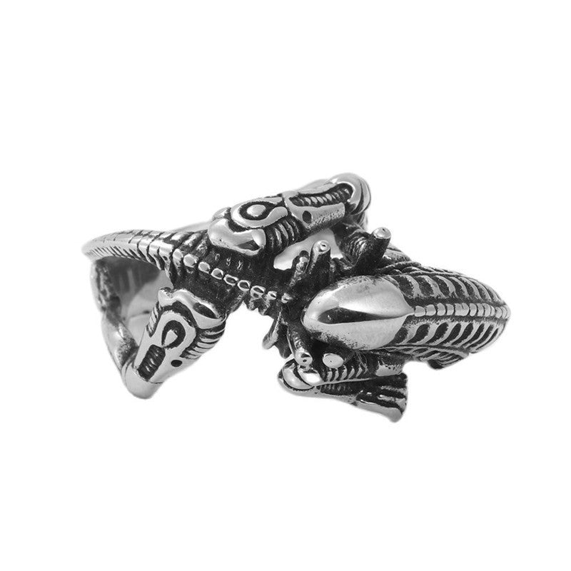 European And American Jewelry Titanium Steel Monster Ring