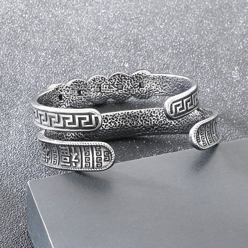 National Style Five Emperors Money Lucky Opening Bracelet – National Style Fulushou