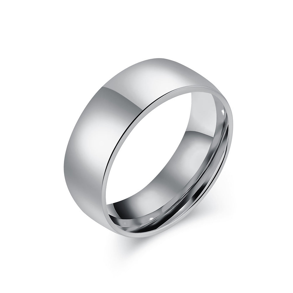 Modern Stainless Steel Ring — Gold / Silver / Black