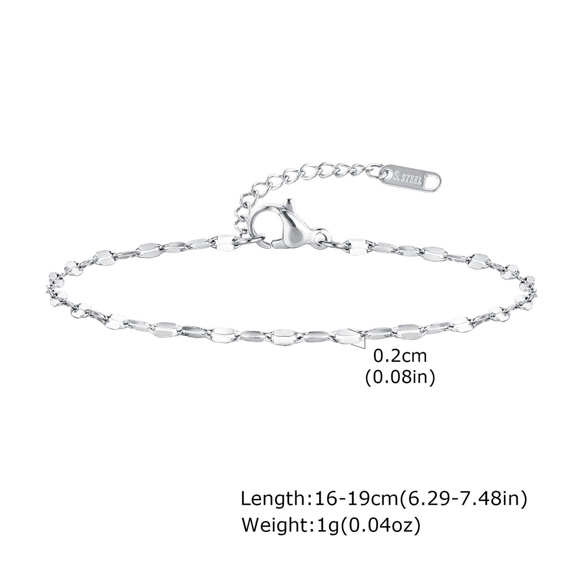 Gold-Plated Stainless Steel Bracelet