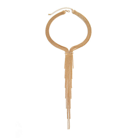 Planderful Vienna Verve Necklace – Unique Irregular Fringed Design