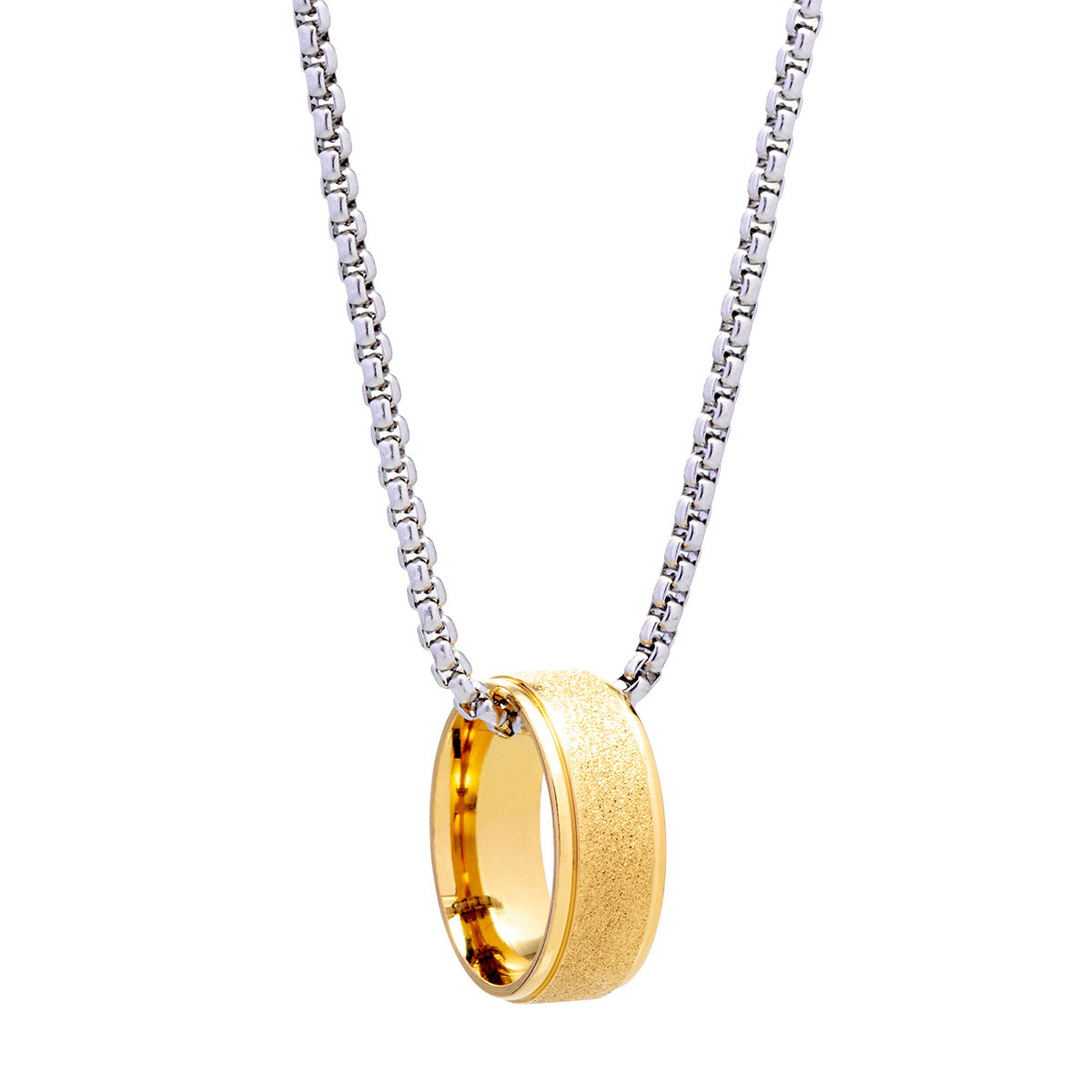 Explosive Pearl Chain Pendant Necklace for Men